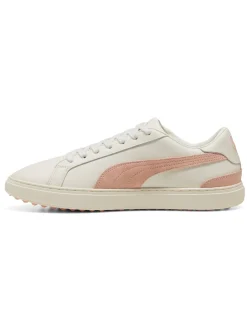 Puma Mens Golf Shoes|Classic G Peaches Golf Shoes - Warm White/Tropical Peach