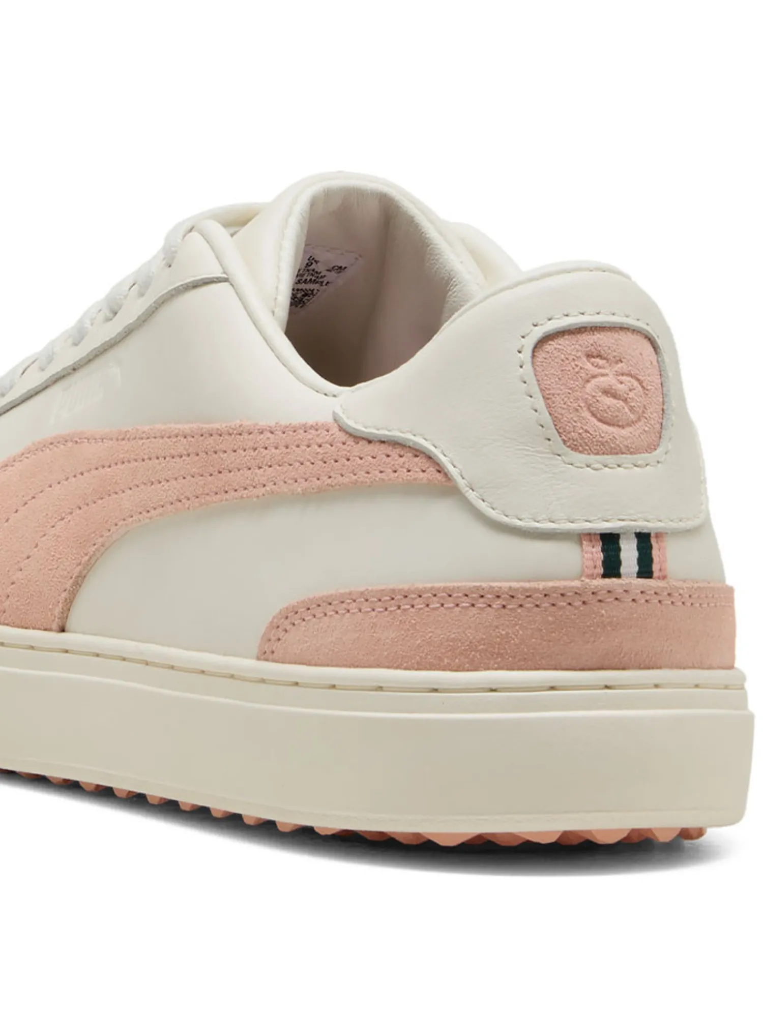 Puma Mens Golf Shoes|Classic G Peaches Golf Shoes - Warm White/Tropical Peach