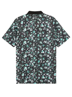Puma Shirts|CLOUDSPUN Abstract Camo Polo - Black/Aquatic