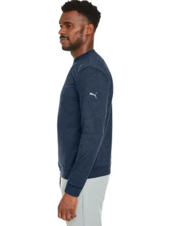 Puma Jumpers|CLOUDSPUN Crewneck - Navy Blazer Heather