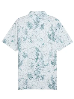 Puma Shirts|CLOUDSPUN Garden Golf Polo - White Glow