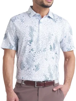 Puma Shirts|CLOUDSPUN Garden Golf Polo - White Glow