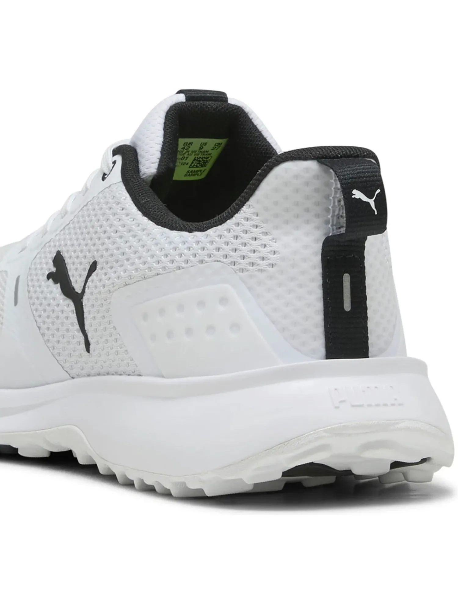 Puma Clearance Shoes|FUSION Grip 6 Golf Shoes - White/ Black
