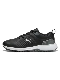Puma Clearance Shoes|FUSION Plus Spikeless Golf Shoes - Black/ White