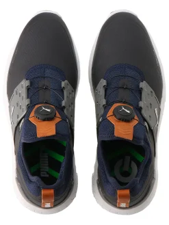 Puma Clearance Shoes|IGNITE ARTICULATE DISC Golf Shoes - Peacoat/ Silver/Quiet Shade