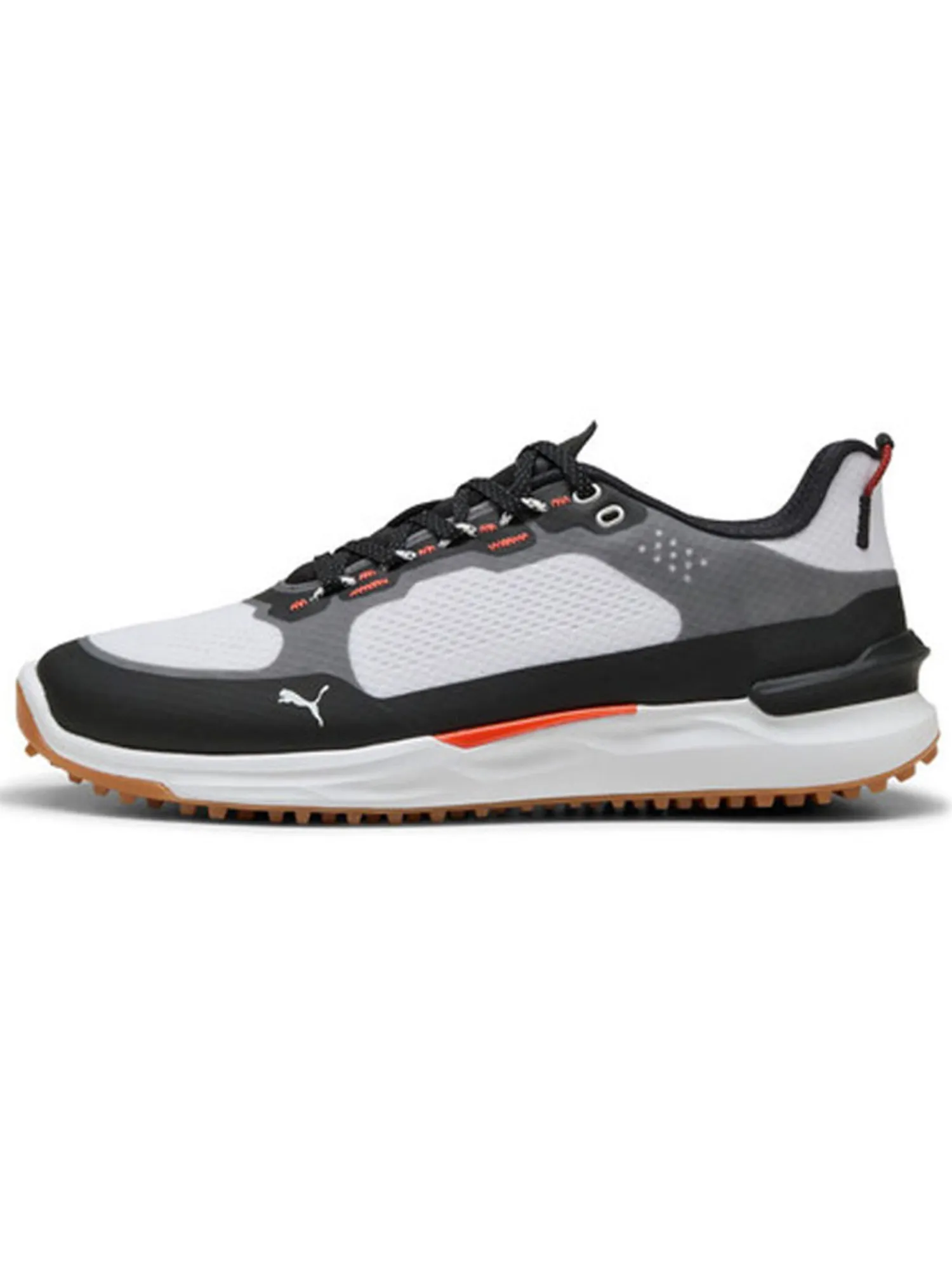Puma Mens Golf Shoes|IGNITE Elevate X Spikeless Golf Shoes - White/ Black