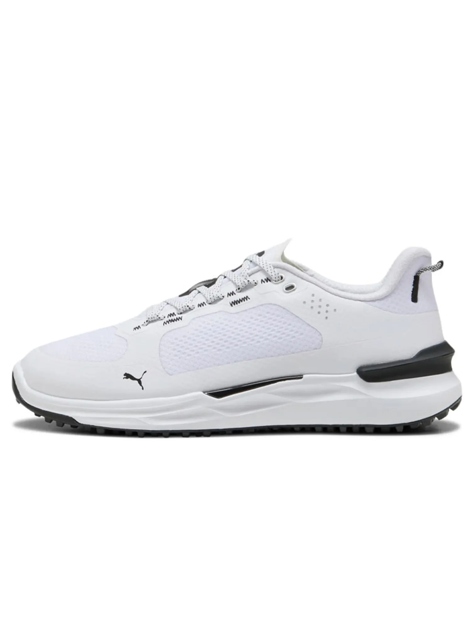 Puma Mens Golf Shoes|IGNITE Elevate X Spikeless Golf Shoes - White/ Black/ White