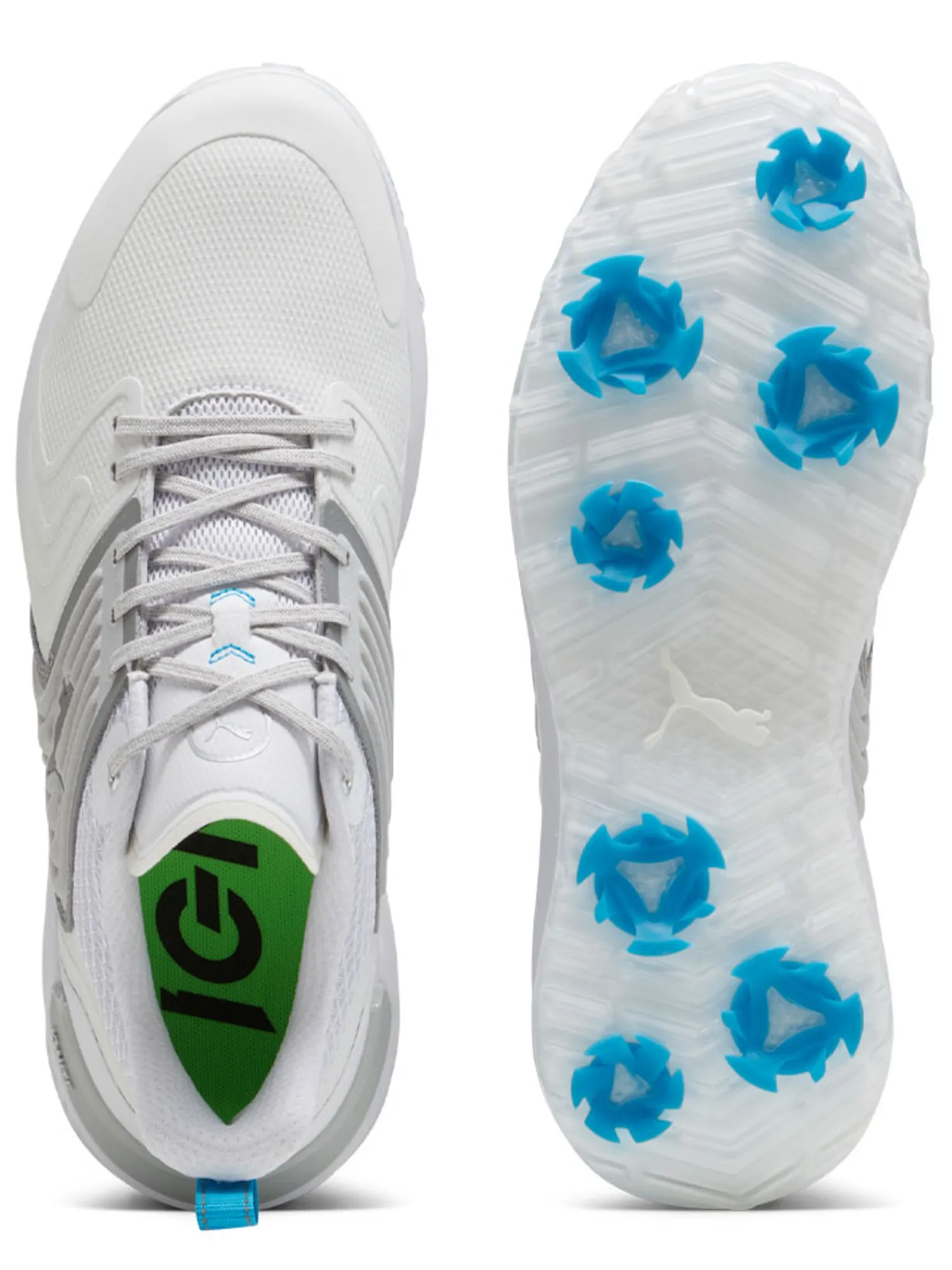 Puma Clearance Shoes|IGNITE Innovate Wide Golf Shoes - White/Cool Light Grey