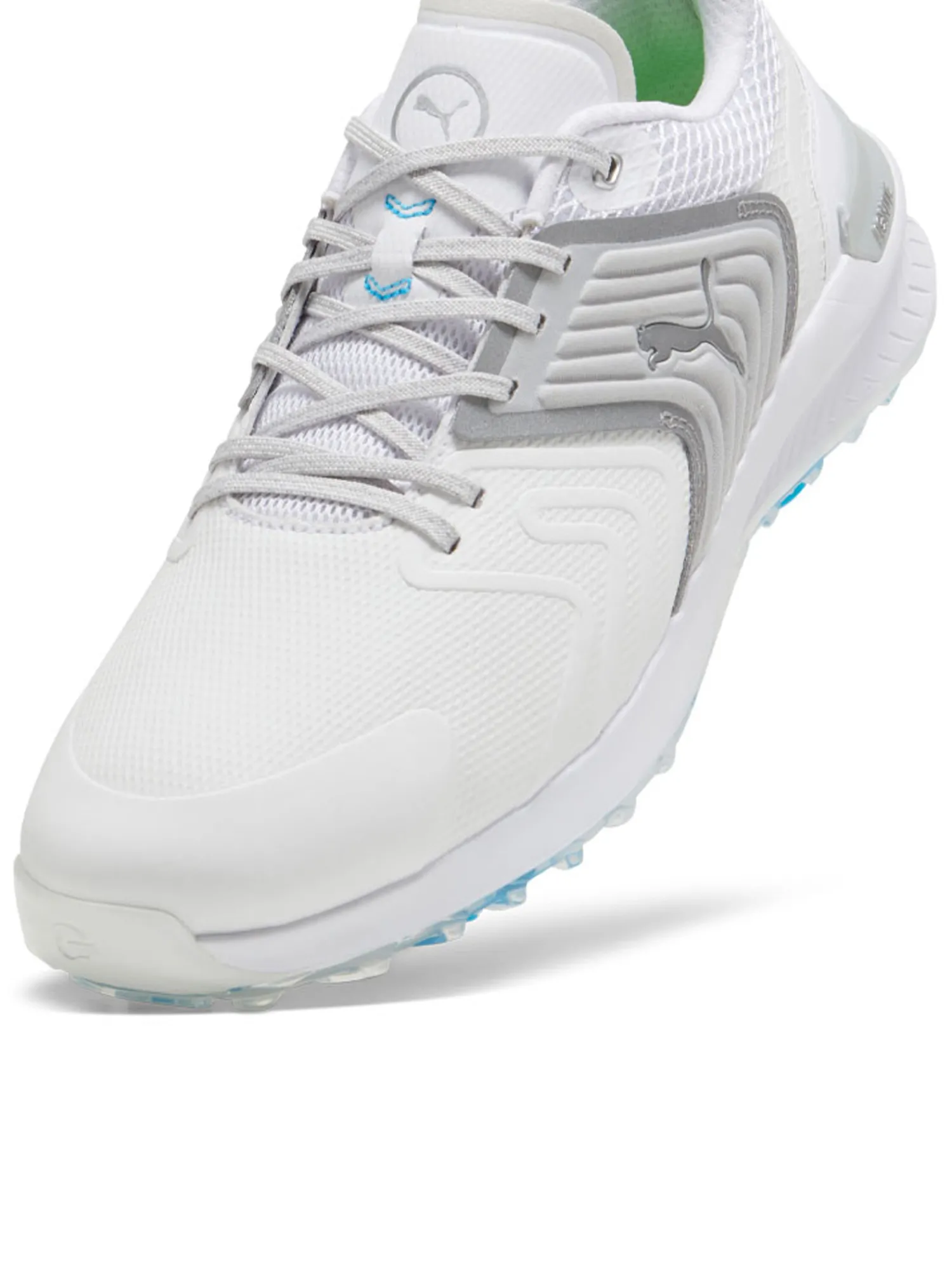 Puma Clearance Shoes|IGNITE Innovate Wide Golf Shoes - White/Cool Light Grey