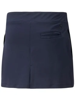 Puma Skorts & Dresses|JR Girls Knit Golf Skort - Navy Blazer