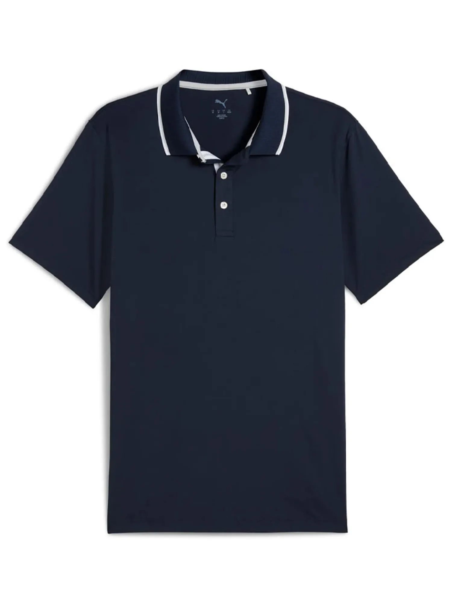 Puma Shirts|MATTR Elevated Solid Polo - Deep Navy