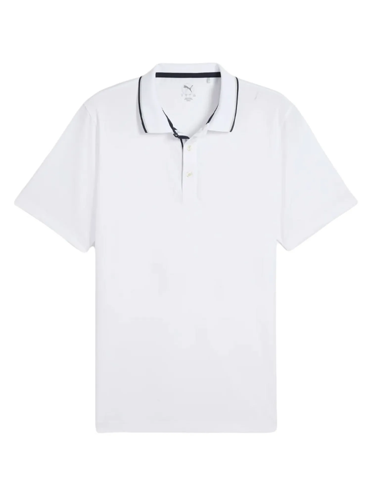 Puma Shirts|MATTR Elevated Solid Polo - White Glow