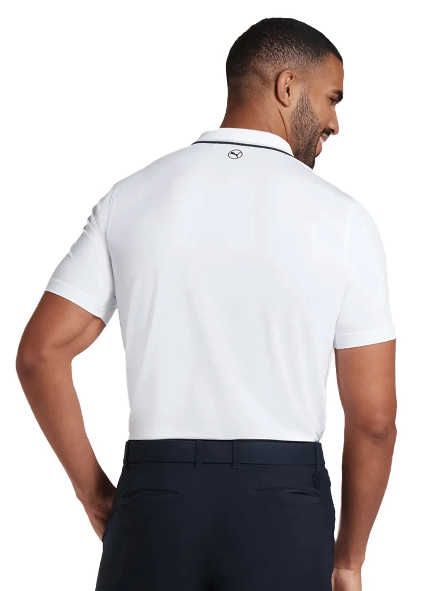 Puma Shirts|MATTR Elevated Solid Polo - White Glow