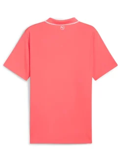 Puma Shirts|MATTR Elevated Solid Polo - Peach Frost