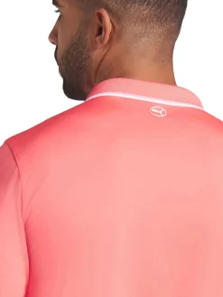 Puma Shirts|MATTR Elevated Solid Polo - Peach Frost