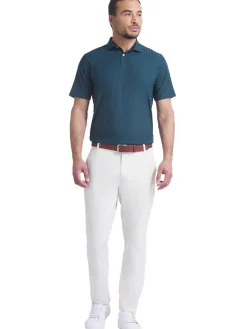 Puma Shirts|MATTR Houndstooth Golf Polo - Green Terrain