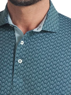 Puma Shirts|MATTR Lotus Golf Polo - Green Terrain/Light Moss