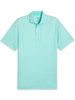 Puma Shirts|MATTR Tile Polo - Aquatic/White Glow
