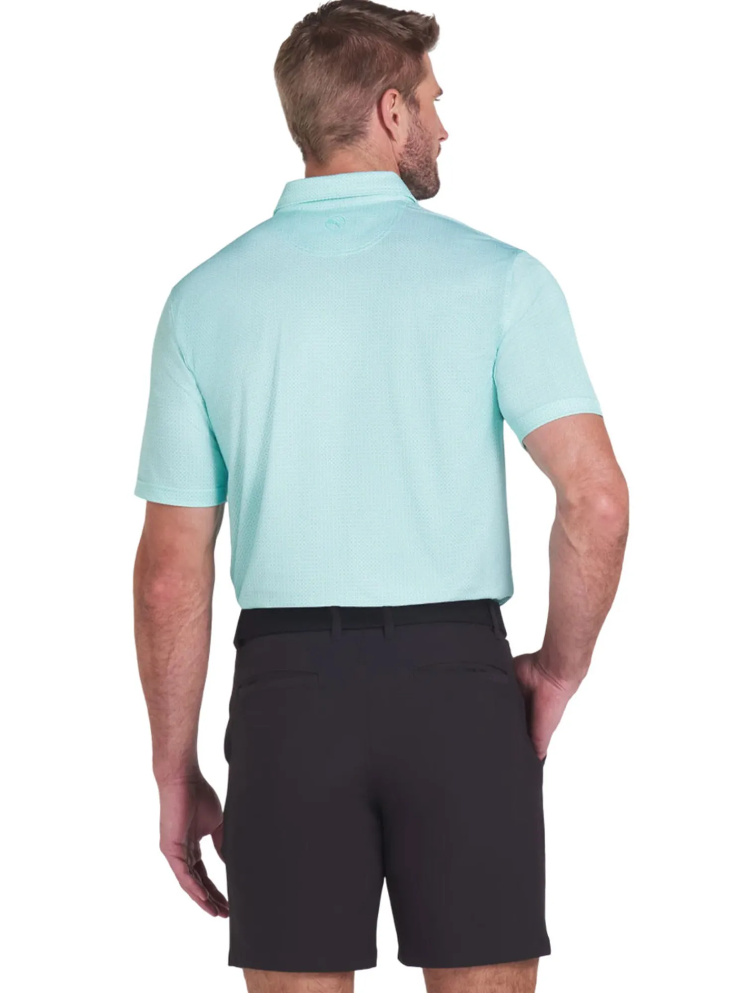Puma Shirts|MATTR Tile Polo - Aquatic/White Glow