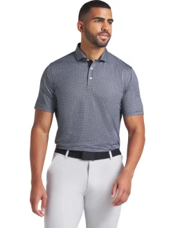 Puma Shirts|MATTR Tile Polo - Black/White Glow