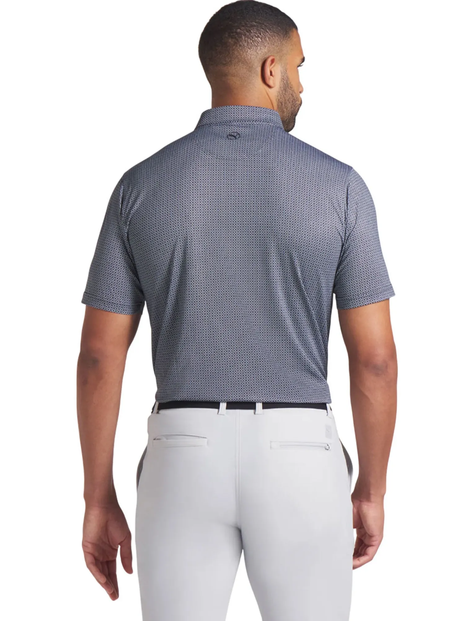 Puma Shirts|MATTR Tile Polo - Black/White Glow