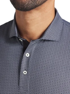 Puma Shirts|MATTR Tile Polo - Black/White Glow