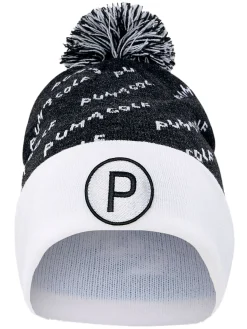 Puma Beanies & Mitts|P Removable Pom Beanie