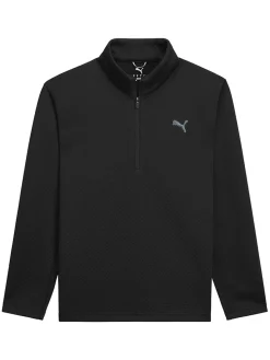 Puma Clearance Clothing|Pebble 1/4-Zip - Black