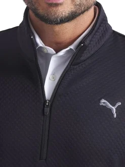 Puma Clearance Clothing|Pebble 1/4-Zip - Black