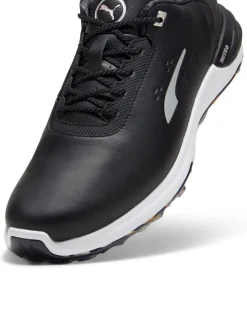 Puma Clearance Shoes|Phantomcat NITRO+ Golf Shoes - Black/ Silver/Yellow Sizzle