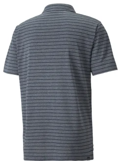 Puma Clearance Clothing|Rotation Stripe Polo - Navy Blazer