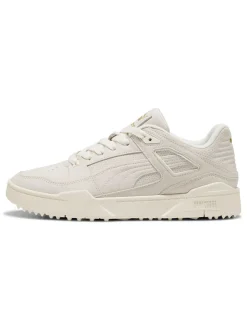 Puma Mens Golf Shoes|Slipstream G Spikeless Golf Shoes - Warm White/Warm White