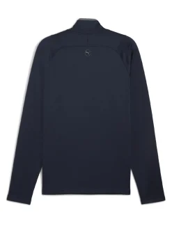 Puma Jumpers|Waffle Fleece 1/4-Zip - Deep Navy