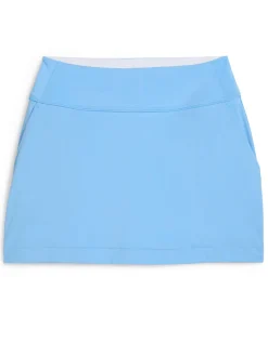 Puma Skorts & Dresses|Womens Blake Piped Knit 15.5" Golf Skort - Team Light Blue