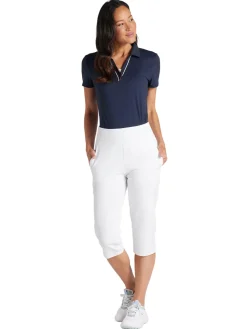 Puma Pants|Women's Everyday Capri Golf Pants - White Glow