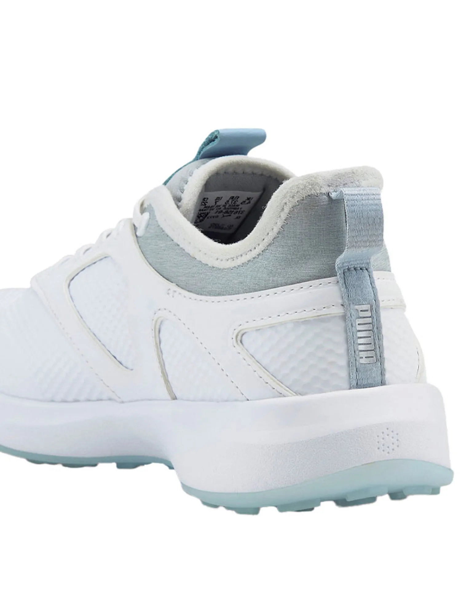 Puma Clearance Shoes|Women's IGNITE Malibu Golf Shoes - White/ Silver/Lucite