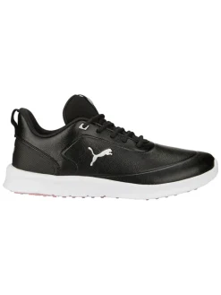 Puma Clearance Shoes|Women's Laguna Fusion WP Golf Shoes - Black/Rose Dust
