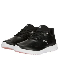 Puma Clearance Shoes|Women's Laguna Fusion WP Golf Shoes - Black/Rose Dust
