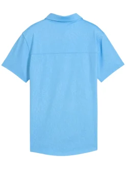 Puma Shirts|Womens MATTR Animal Deboss Golf Polo - Team Light Blue