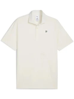 Puma Shirts|x Reigning Champ MATTR Jacquard Golf Polo - Warm White