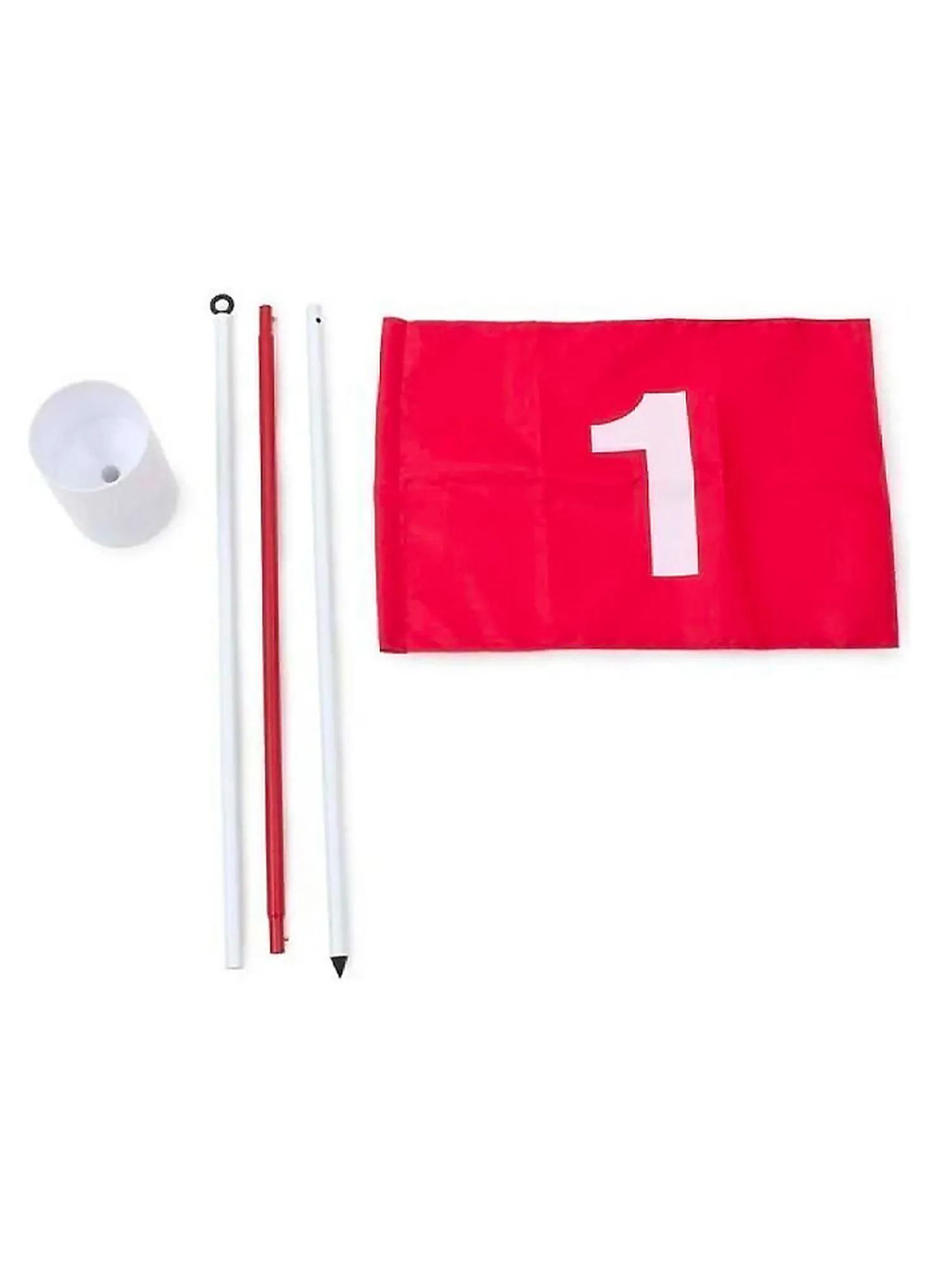 PURE2IMPROVE Training Aids|Flagstick and Cup Set