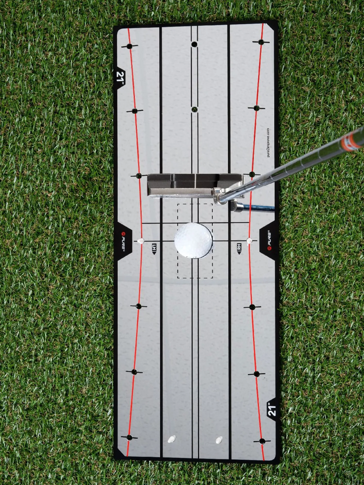 PURE2IMPROVE Training Aids|Putting Mirror