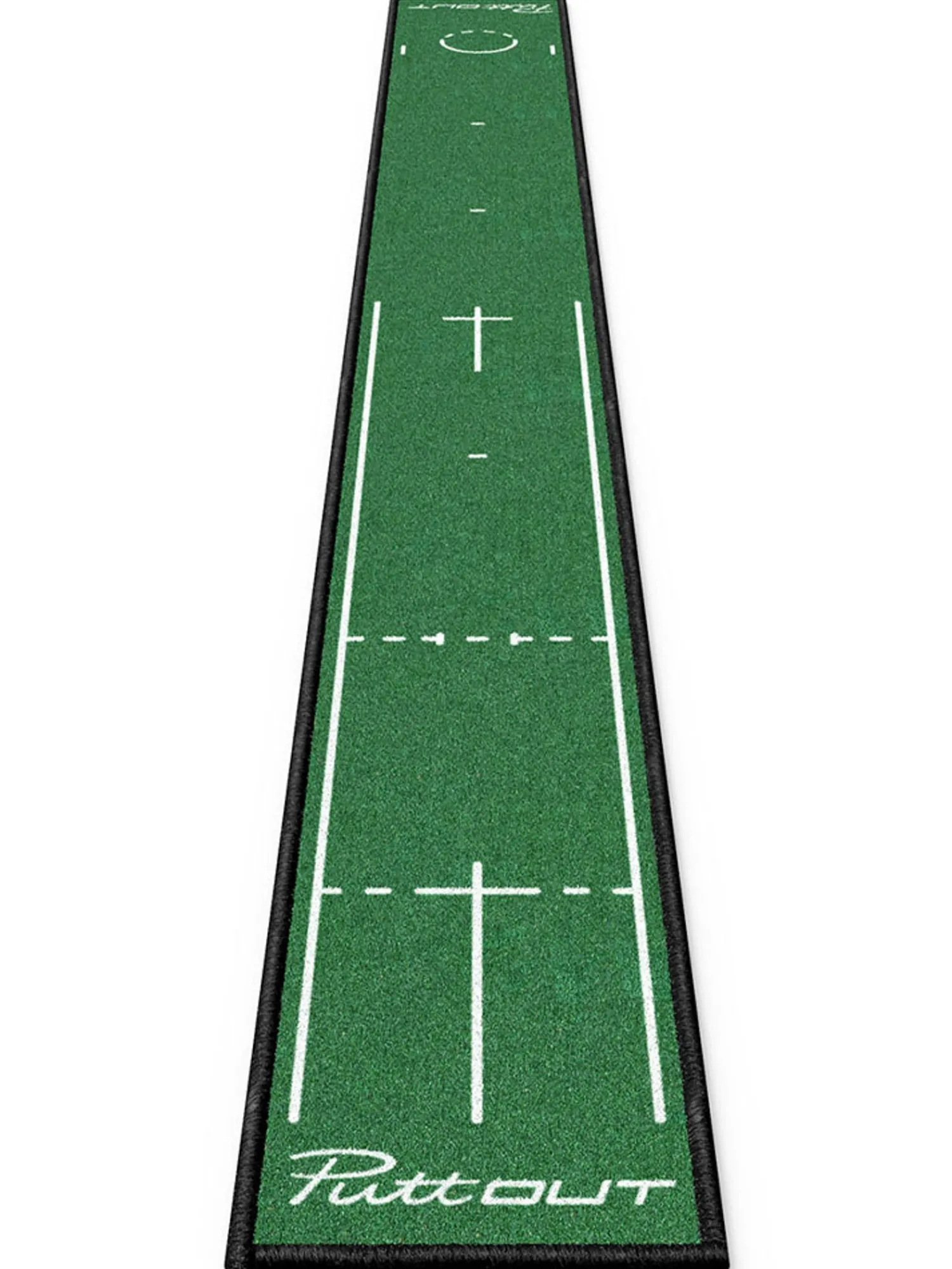 PuttOUT Training Aids|Slim Putting Mat - Green