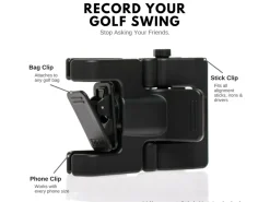 SelfieGOLF Training Aids|Mobile Phone Holder - Black