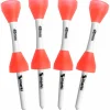 Simarki Tees|Fixed Height Golf Tees 10 Pack Orange - 48mm