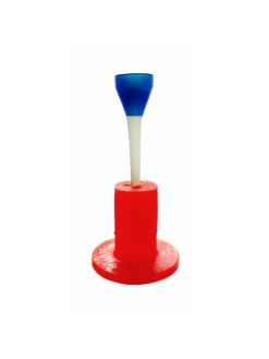 Simarki Tees|Practice Mat Tee Holder with Tee - Orange