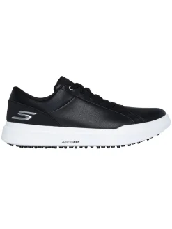 Skechers Mens Golf Shoes|GO GOLF Drive 6 Golf Shoes - Black/White