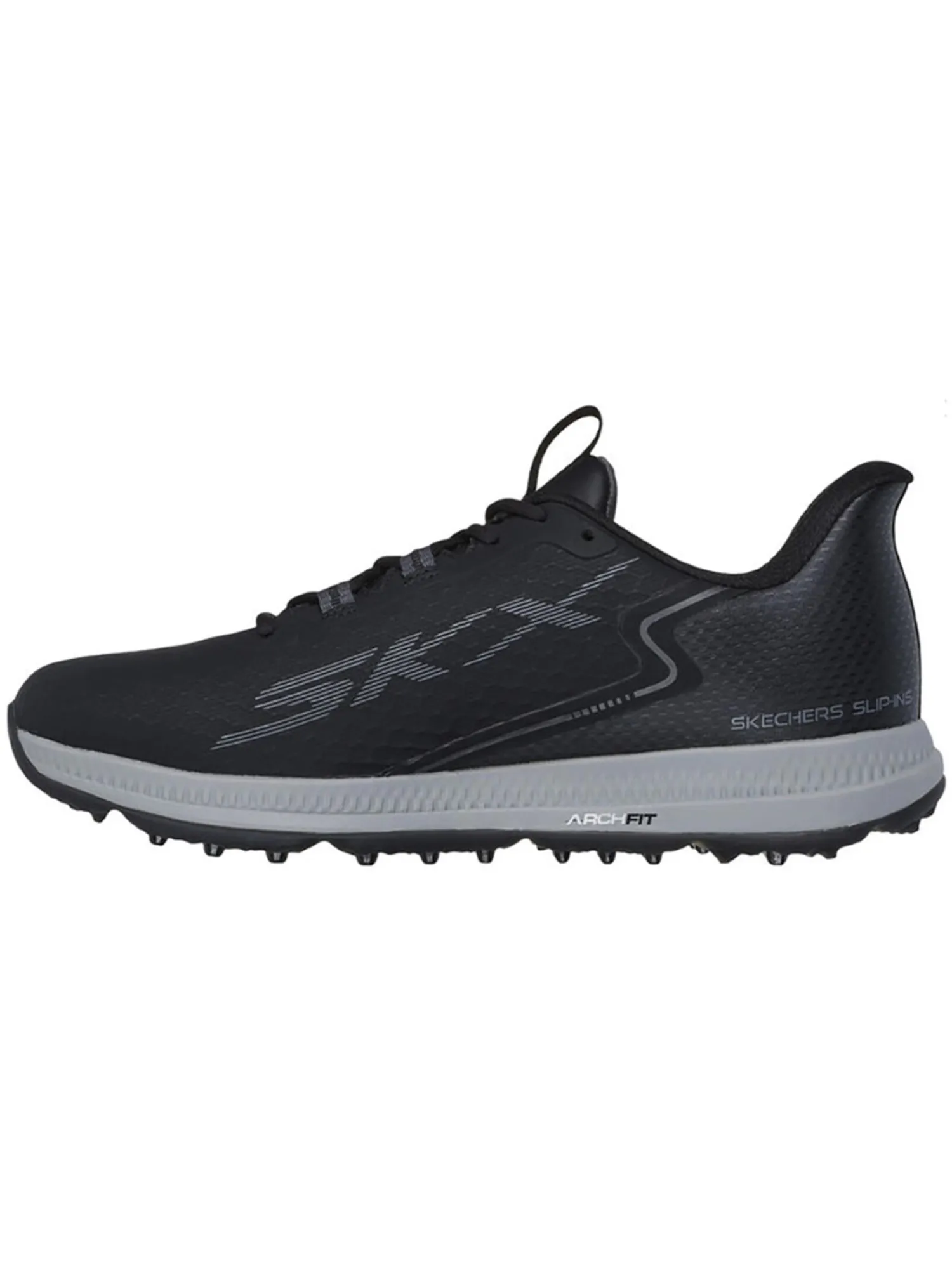 Skechers Mens Golf Shoes|GO GOLF Elite 6 Slip 'Ins Golf Shoes - Black