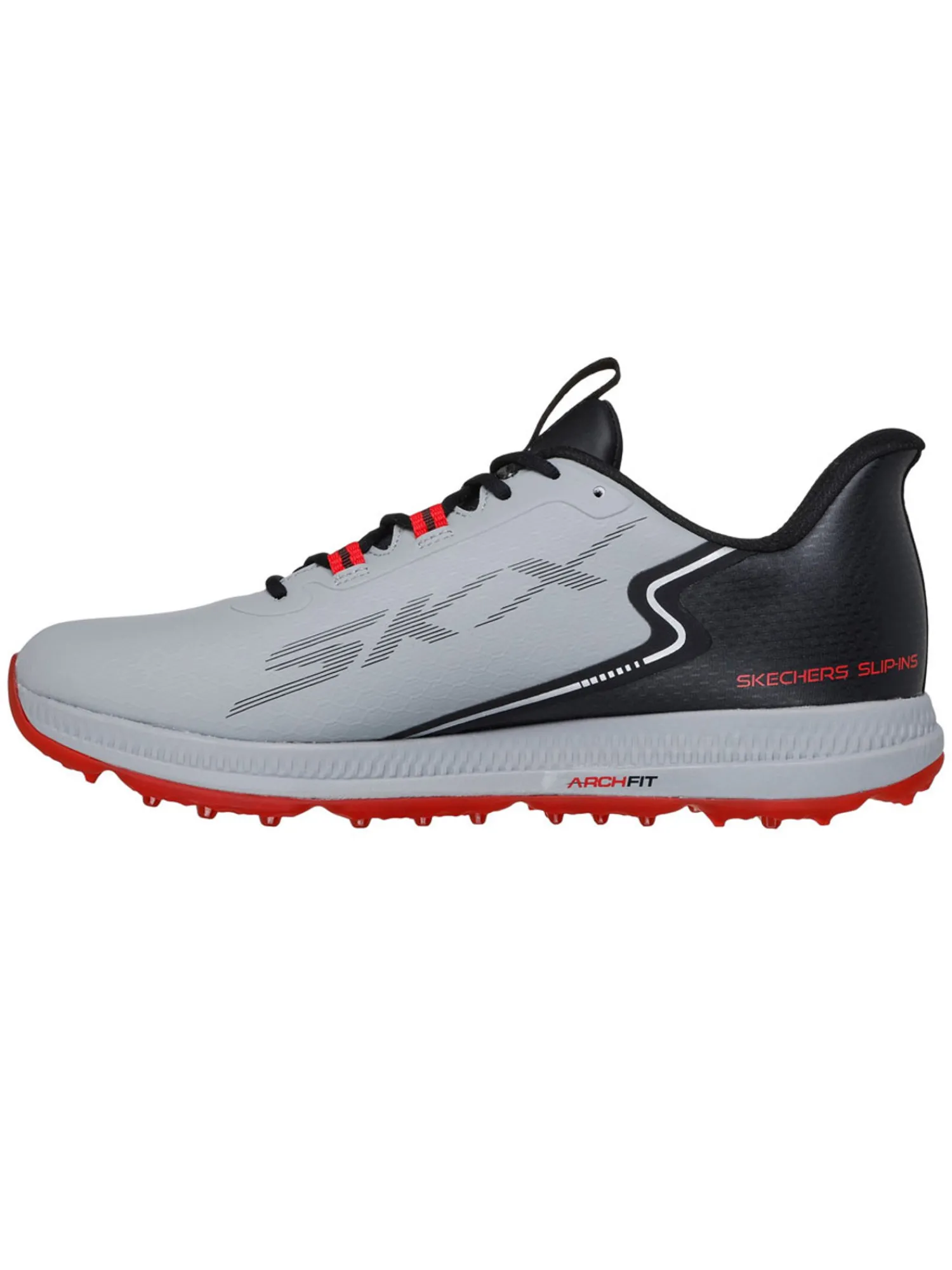 Skechers Mens Golf Shoes|GO GOLF Elite 6 Slip 'Ins Golf Shoes - Charcoal