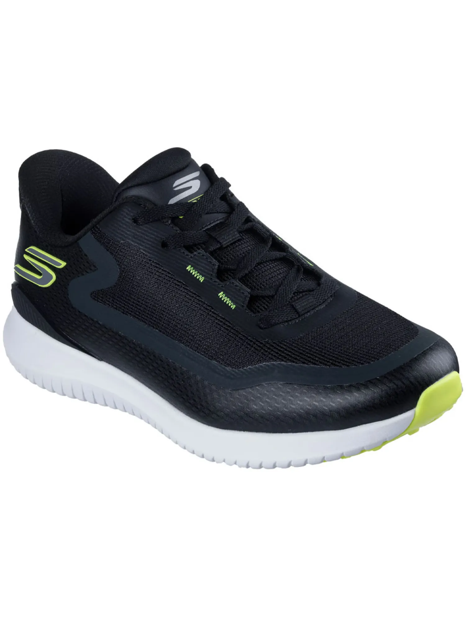 Skechers Mens Golf Shoes|GO GOLF Flight Slip 'Ins Golf Shoes - Black